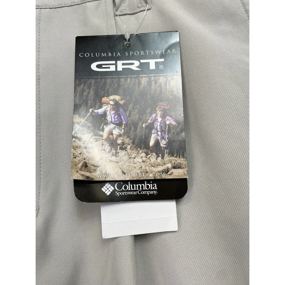 Columbia GRT Beige Sz 36x32 Utility Travel Hiking Outdoor Pant (V35) NWTs